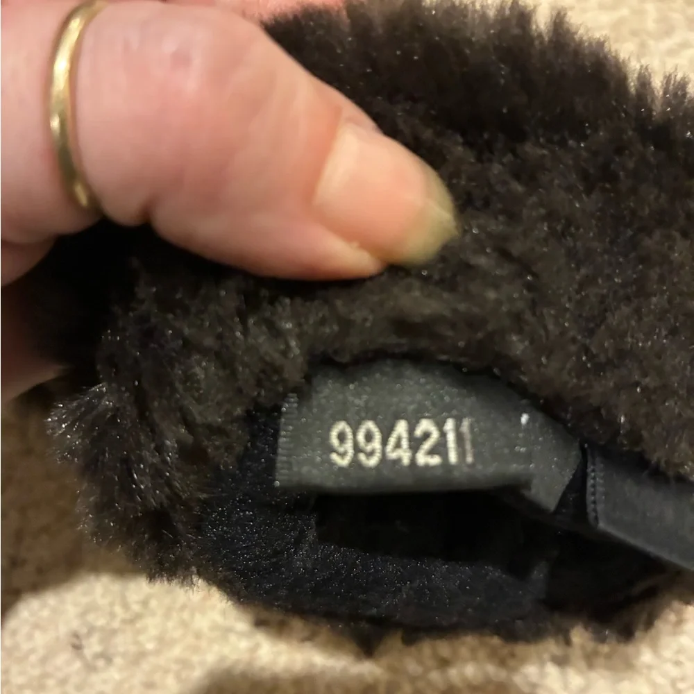 Wilsons Leather Kids/Women’s Brown gloves with Plush Trim
